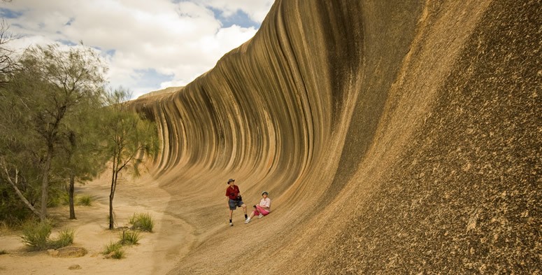 Wave Rock, Australia's Golden Outback, Western Australia